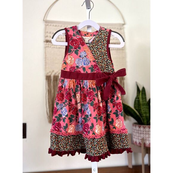 Matilda Jane Other - Matilda Jane Ruffle Twirl Dress size 4 EUC